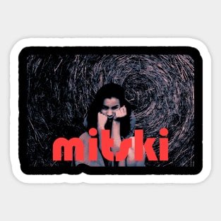 Gerunge Mitski Sticker